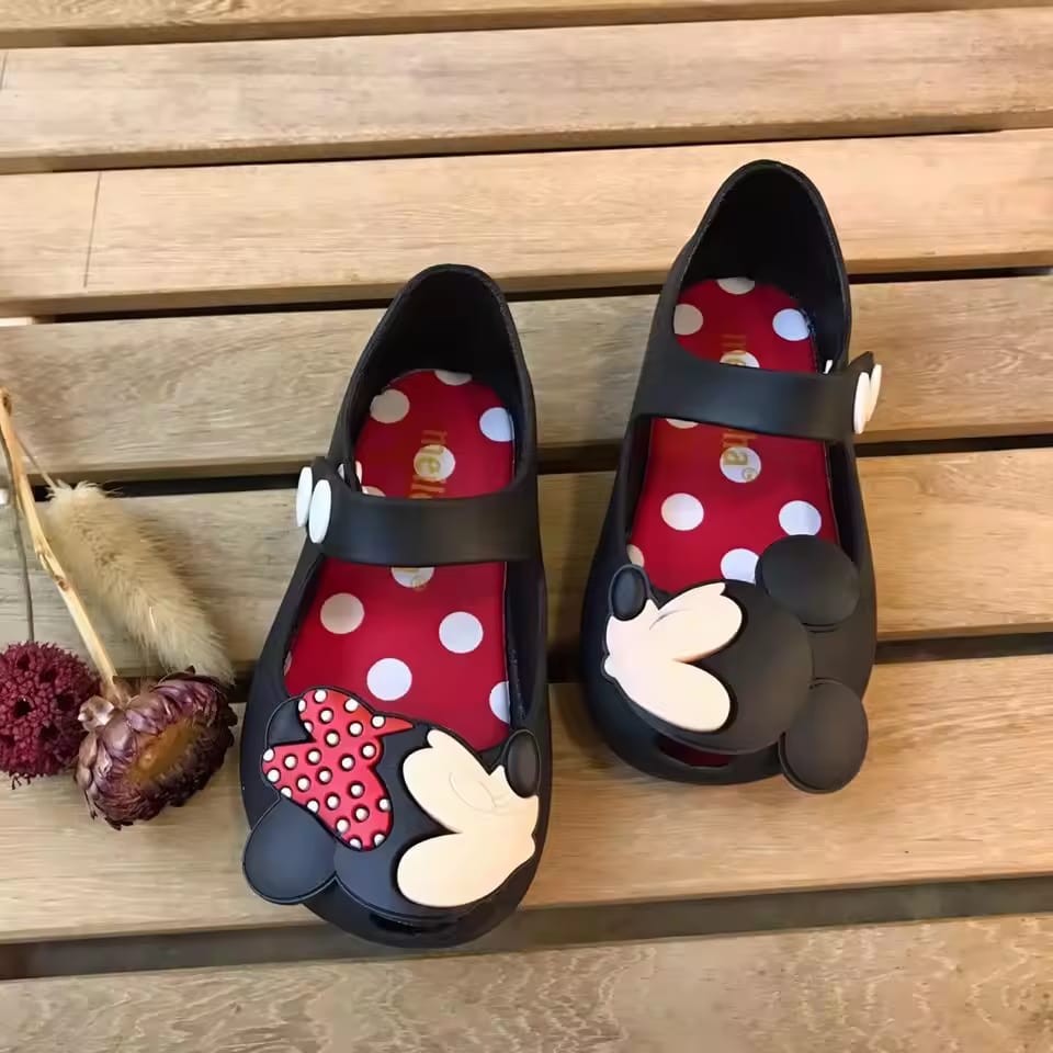 Mickey Mouse Girls Jelly Shoes