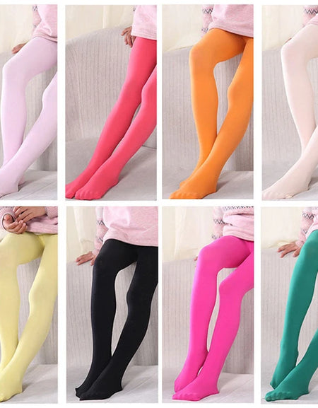 Kids Ballet Skin Tights/Popsocks