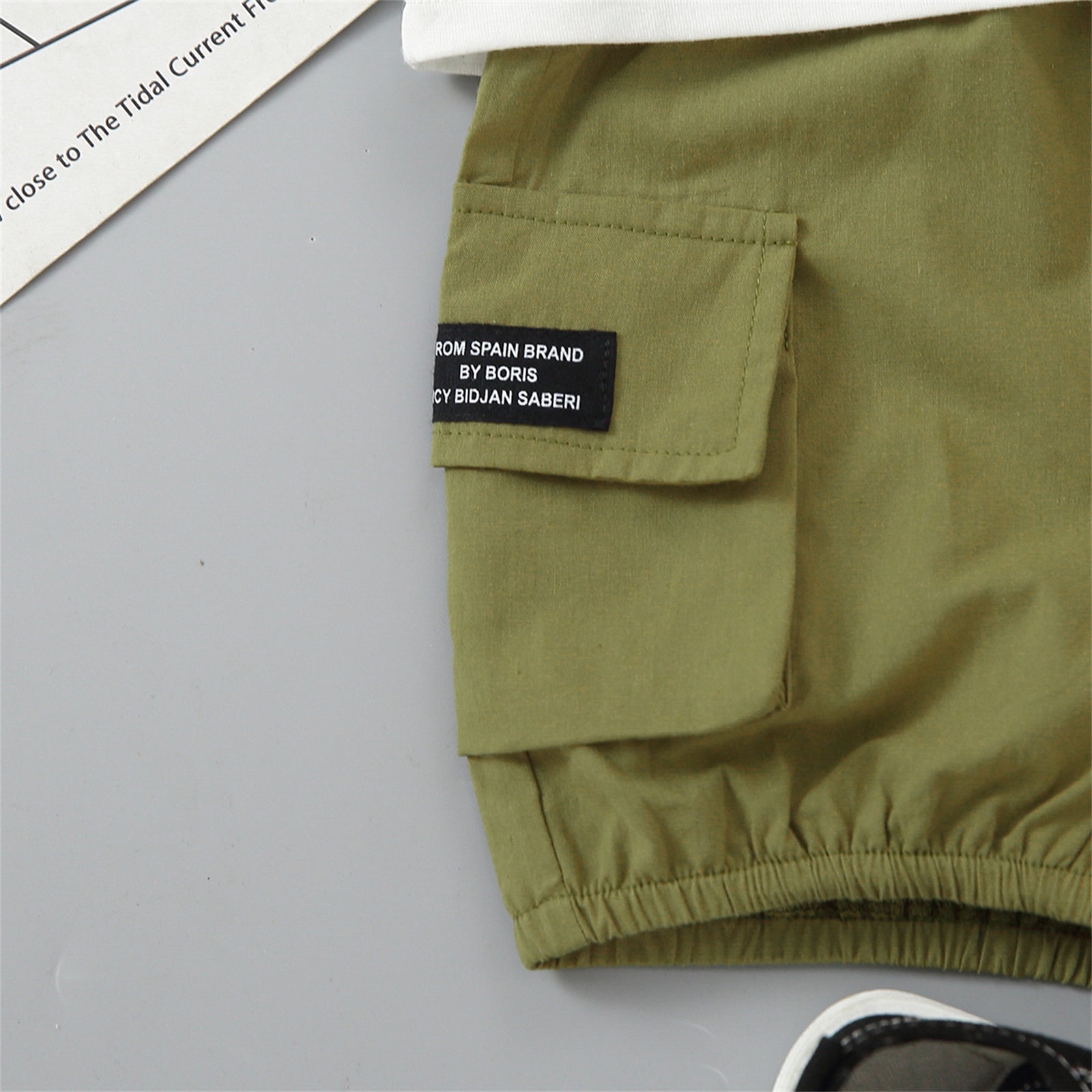 Dinosaur T-Shirt & Baggy Shorts Style Set