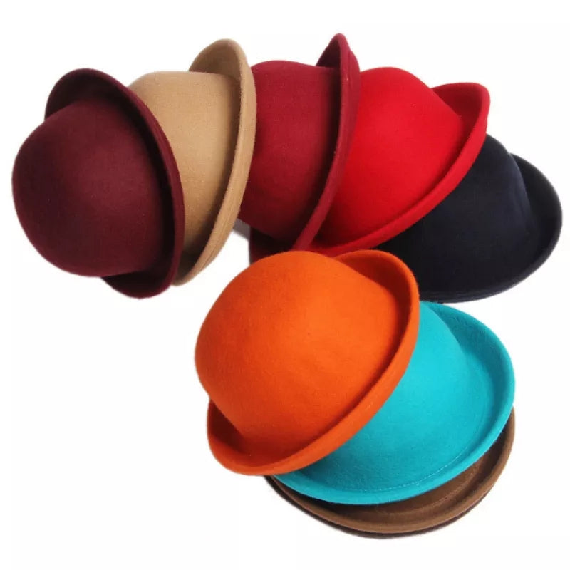 Unisex Bowler Stylish Kids Hat