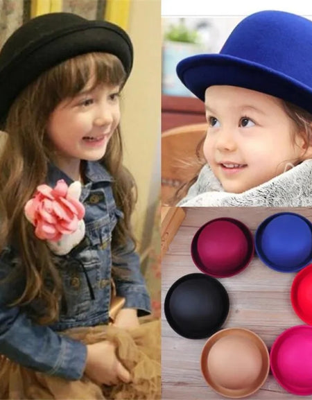Unisex Bowler Stylish Kids Hat