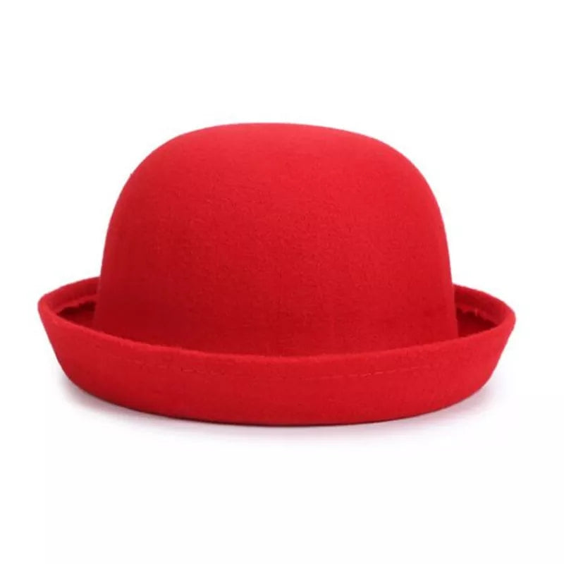 Unisex Bowler Stylish Kids Hat