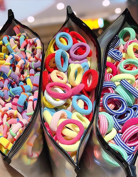 Kids Foamy Hair Rings / Scrunchies