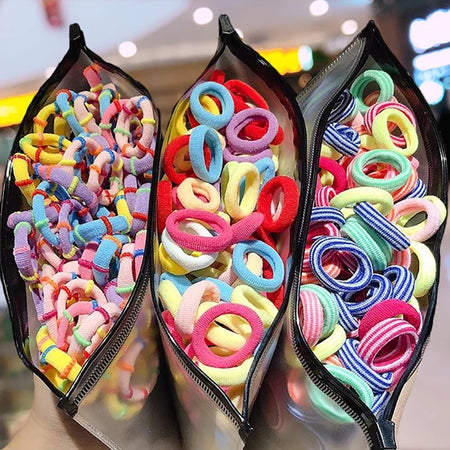 Kids Foamy Hair Rings / Scrunchies