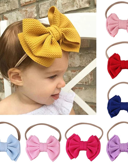 Big double bow headband