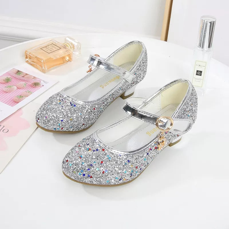 Glittery High Heel Princess Shoes