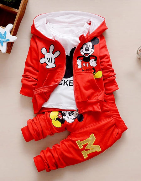 3Piece Mickey Mouse Hoodie set