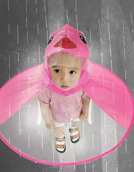 Cute Duck Wear-on Hands-free Umbrellas