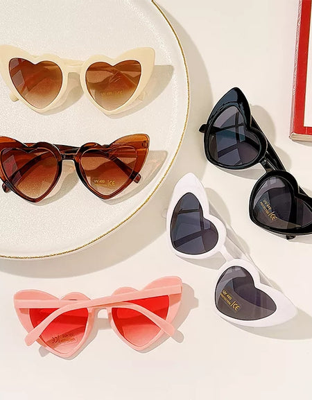 Chic Heart Shaped Sunglasses / Eye wear