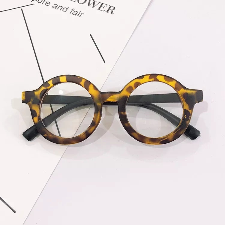 Unisex Round Frame Clear Eyewear / Glasses