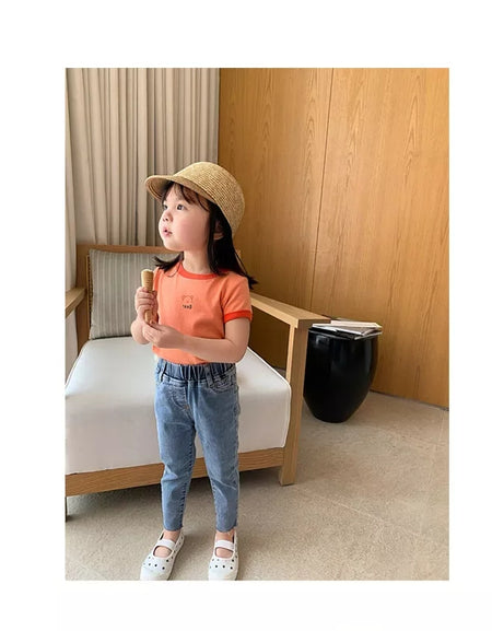 Girls Roundneck Tshirts (2 to 5years)