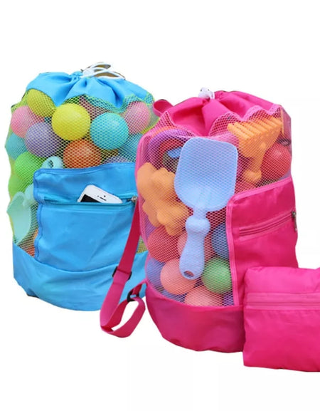 Drawstring Beach Toys Bag