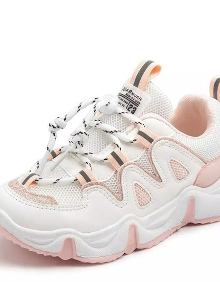 Big and Bold Outlined Chunky Sneakers