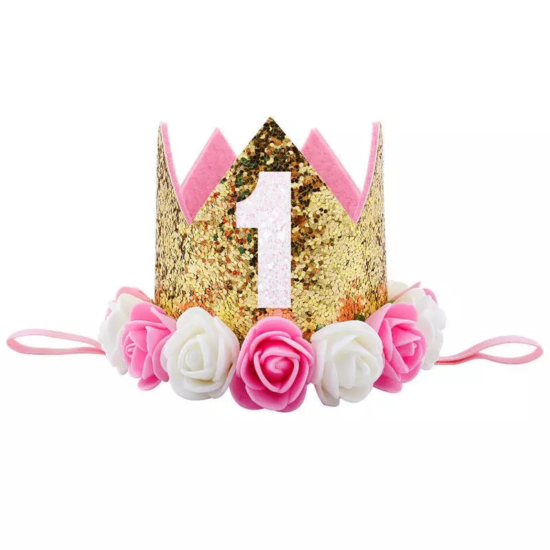 Floral Birthday / Number Crown