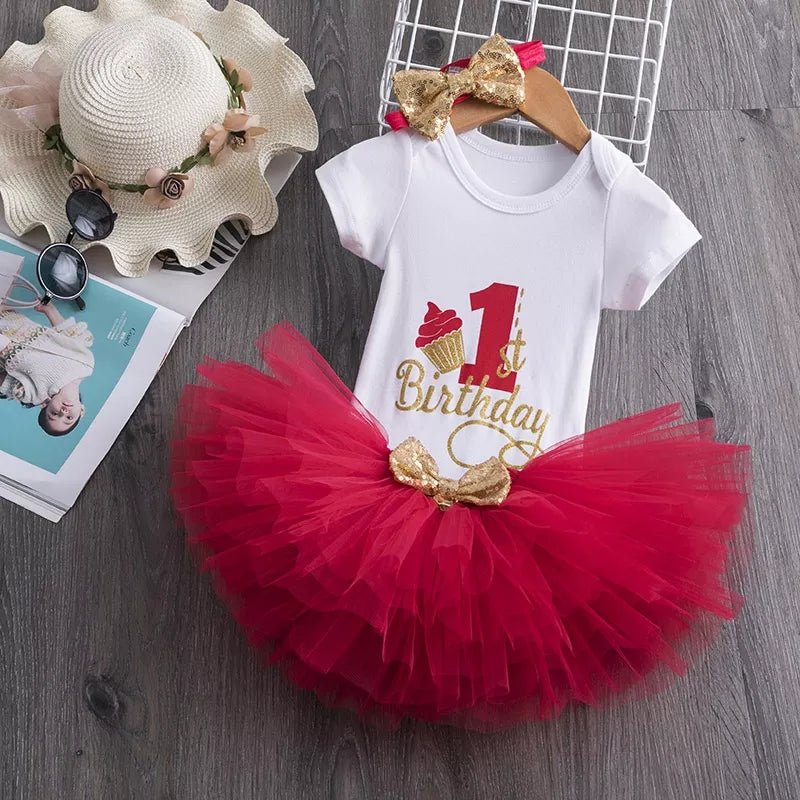 Cupcake First Birthday Outfit xoxobyRiley Cupcake First Birthday Outfit xoxobyRiley