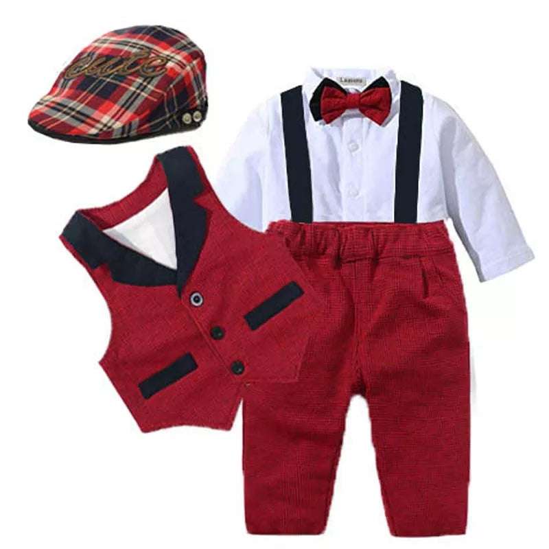 Boys Formal Set With Papa's Hat