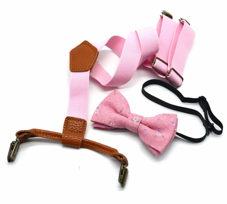 Suspenders and Bow-Tie Set