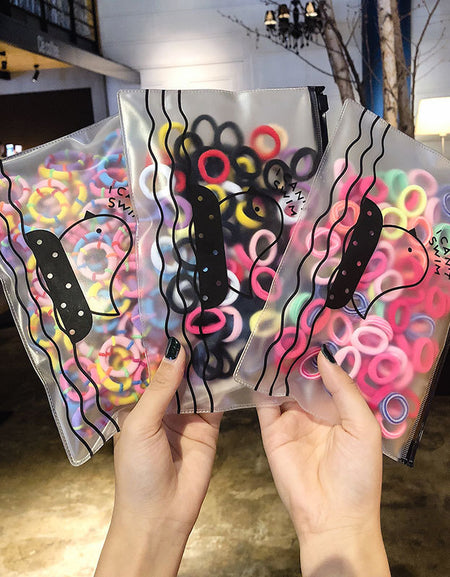 Kids Foamy Hair Rings / Scrunchies