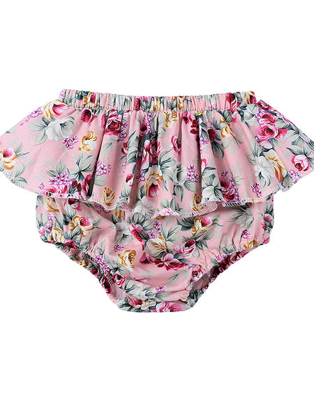 Cute Baby Girl Frill Bloomers / Shorts