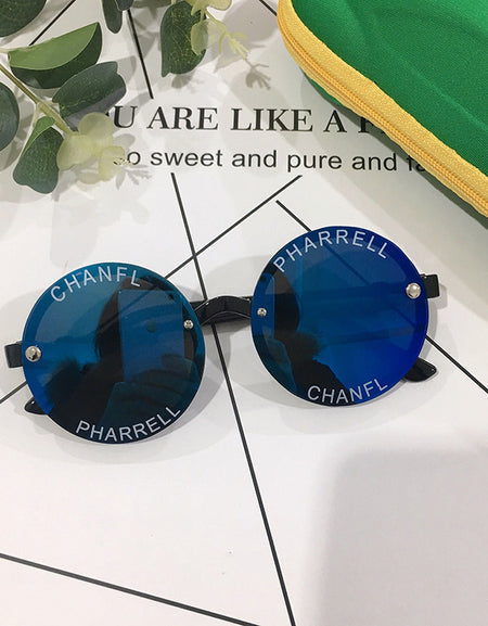 CHANEL INSPIRED ROUND KIDS GLASSES