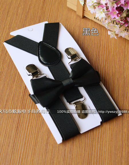 Suspenders and Bow-Tie Set