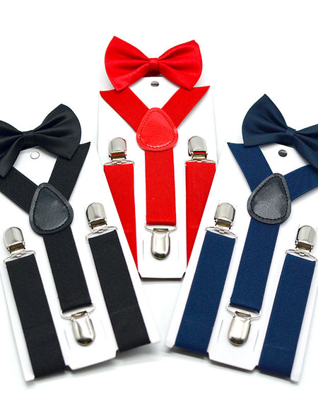 Suspenders and Bow-Tie Set