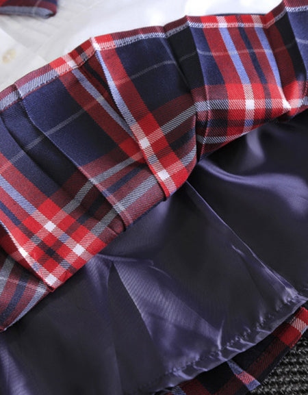 Classy & Chic 3piece Shirt, Skirt and Bow tie Set