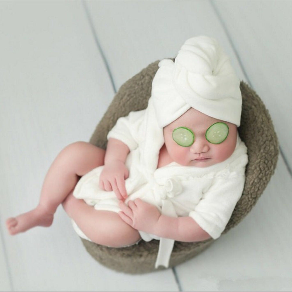 Newborn Photoshoot Bathrobe Set