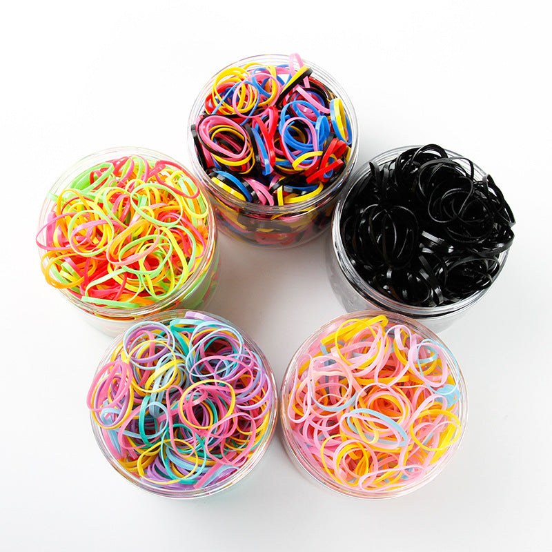 Candy Color Elastic Hair Rings