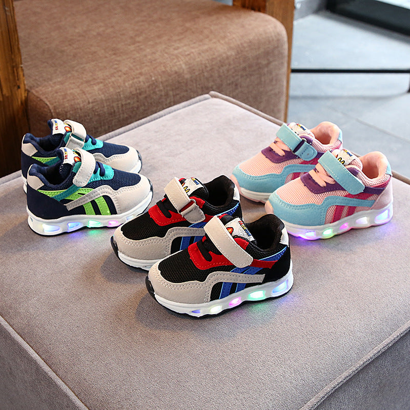 TRI-COLOR Light Up Sneakers