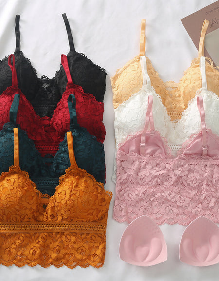 BRETTON LACE BRALETTE