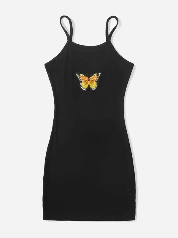 Butterfly Bodycon Mom & Daughter Outfit