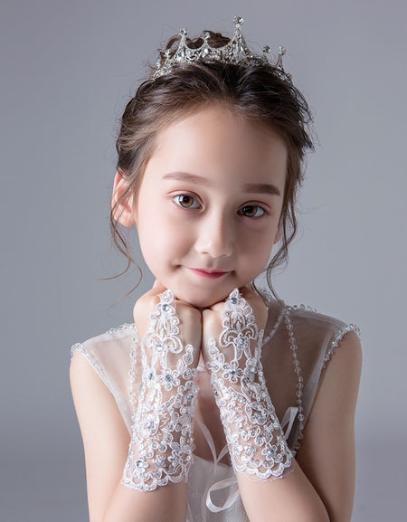 PRINCESS EMBROIDERED GLOVES