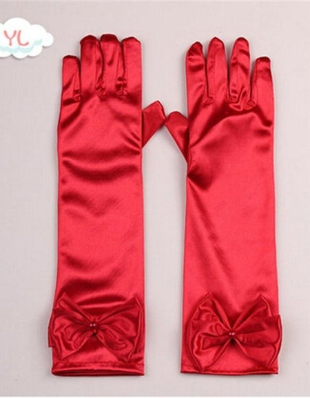 PRINCESS SATIN GLOVES