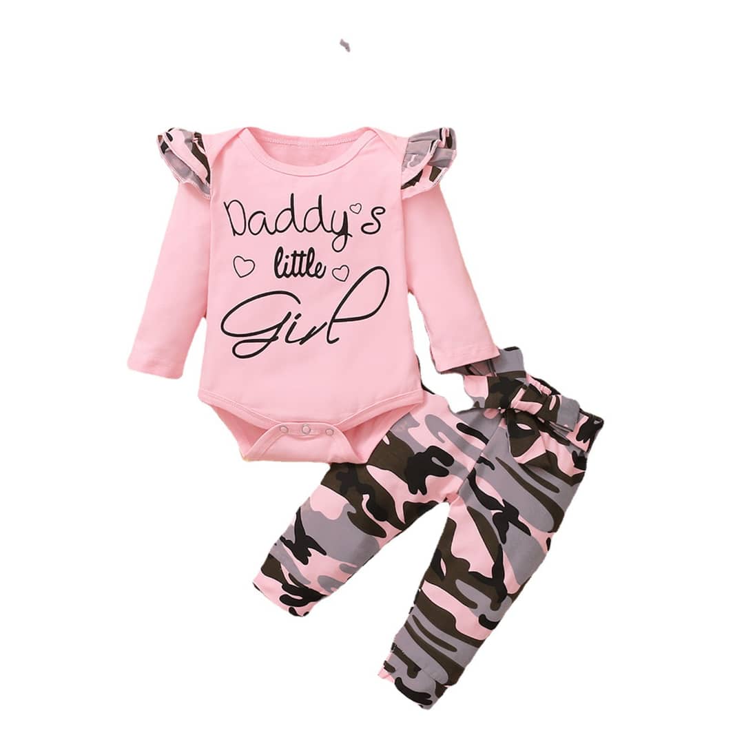 Daddy's Little Girl Camo Set