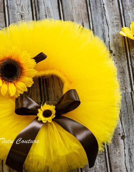 2pcs Newborn Tulle Skirt and Headband