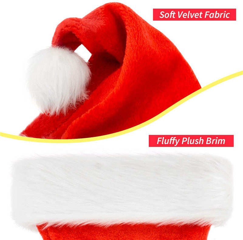 Fluffy Christmas / Santa Hat ( Kids and Adult)