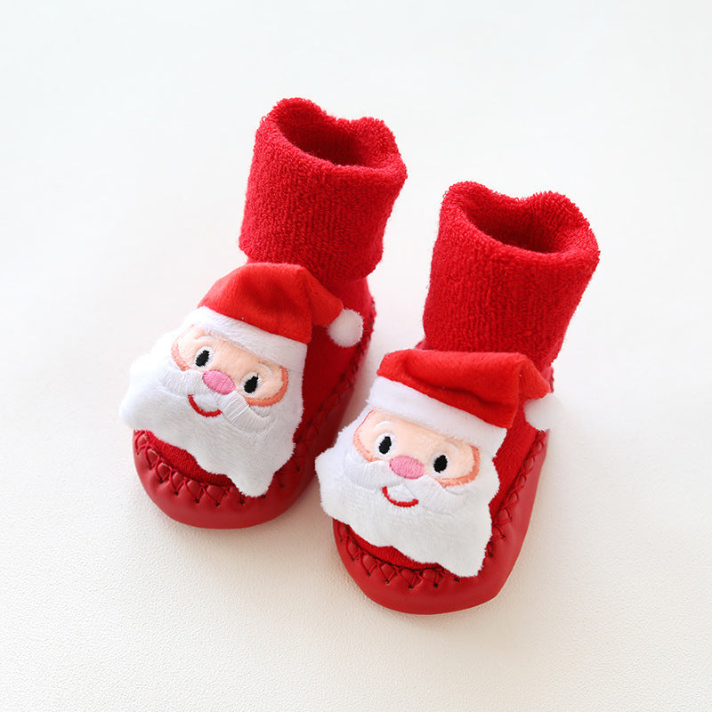 Santa Smile sock Shoes