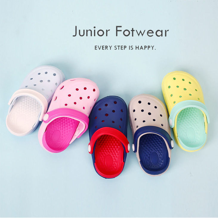 Cool Kids Dual color crocs/Sandals