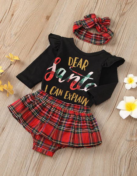 DEAR SANTA 2piece CULLOTE SET