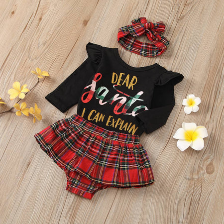 DEAR SANTA 2piece CULLOTE SET