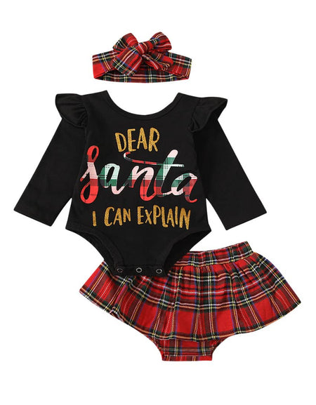 DEAR SANTA 2piece CULLOTE SET