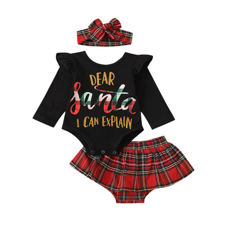 DEAR SANTA 2piece CULLOTE SET