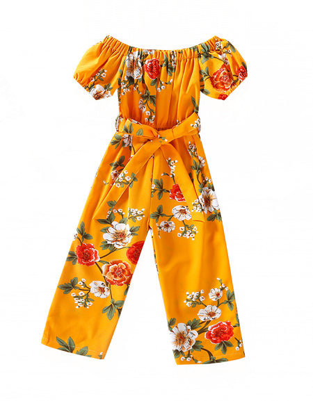 Offshoulder Stylish Girl Jumpsuit