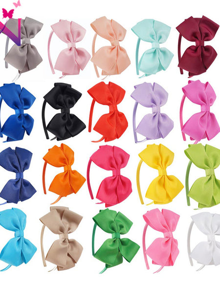 BIG BOW ALICE BAND FOR GIRLS