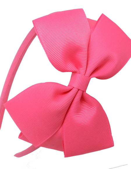 BIG BOW ALICE BAND FOR GIRLS