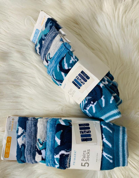 Primark 5Pairs Socks for Boys (2-6years)