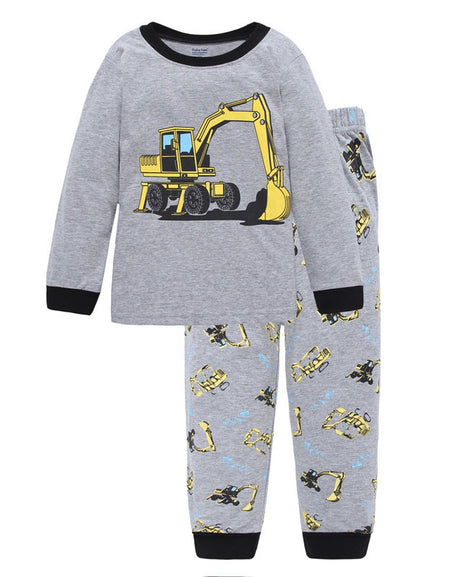 2pieces Truck Pyjamas Set