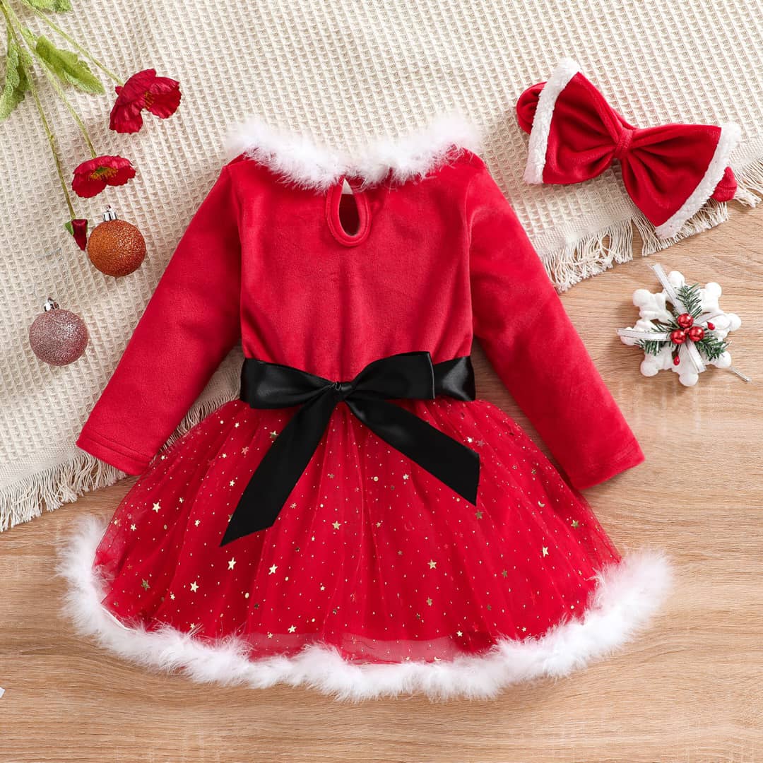 Shine & Shimmer Princess Christmas Dress