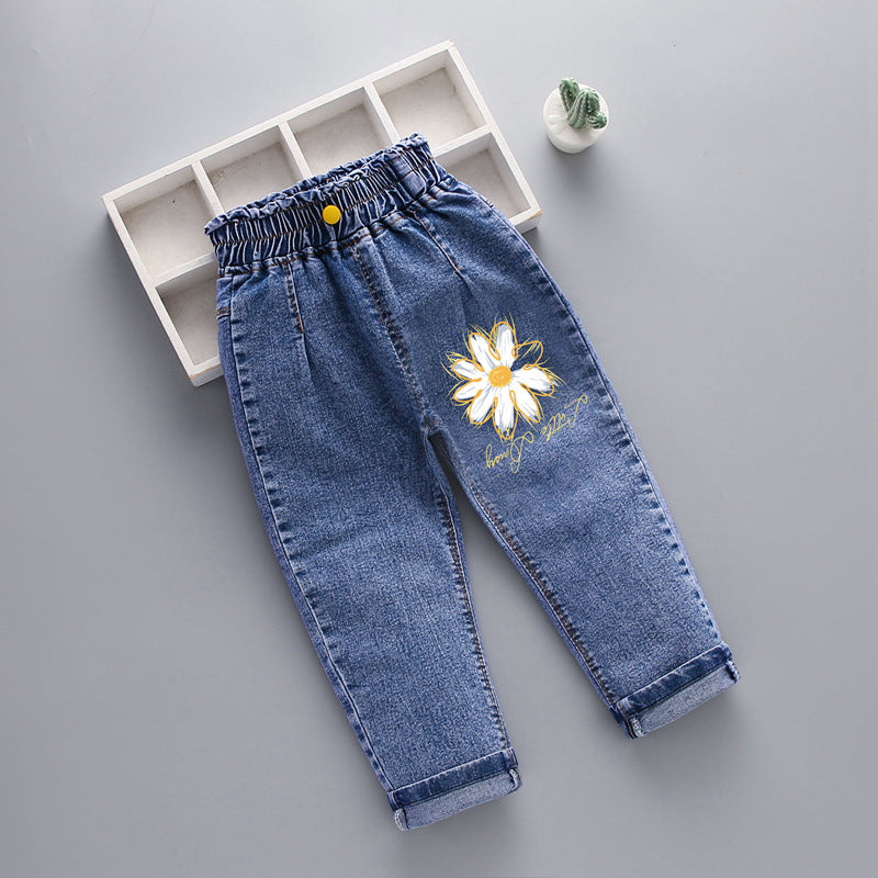 Paper Bag Waist Denim / Jeans Trouser